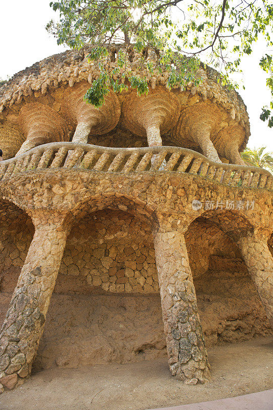 Park Guell，西班牙巴塞罗那